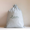 Drawstring bag - Vichy Green