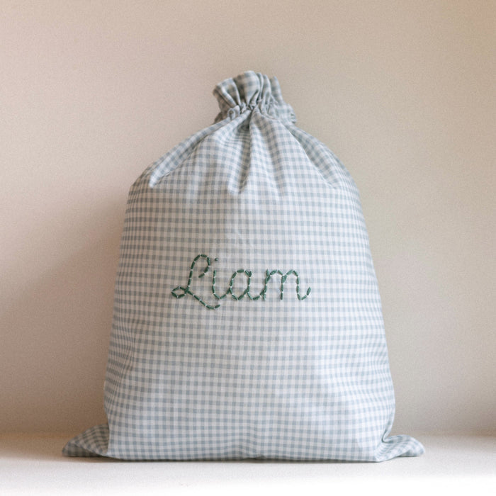 Drawstring bag - Vichy Green