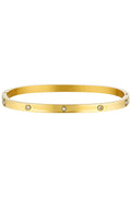 Dylan Bangle Gold - Celestial Clear - SODA Fashion Haus