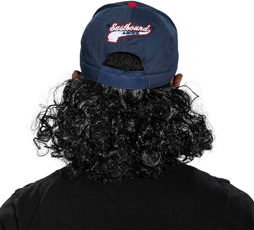 Eastbound Baseball Player 55 Replica Powers Halloween Cosplay Costume Hat/Wig Set - TVStoreOnline
