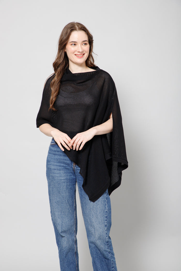 Ebony Elegance Honeycomb Feeding & Nursing Cover - House Of Zelena™
