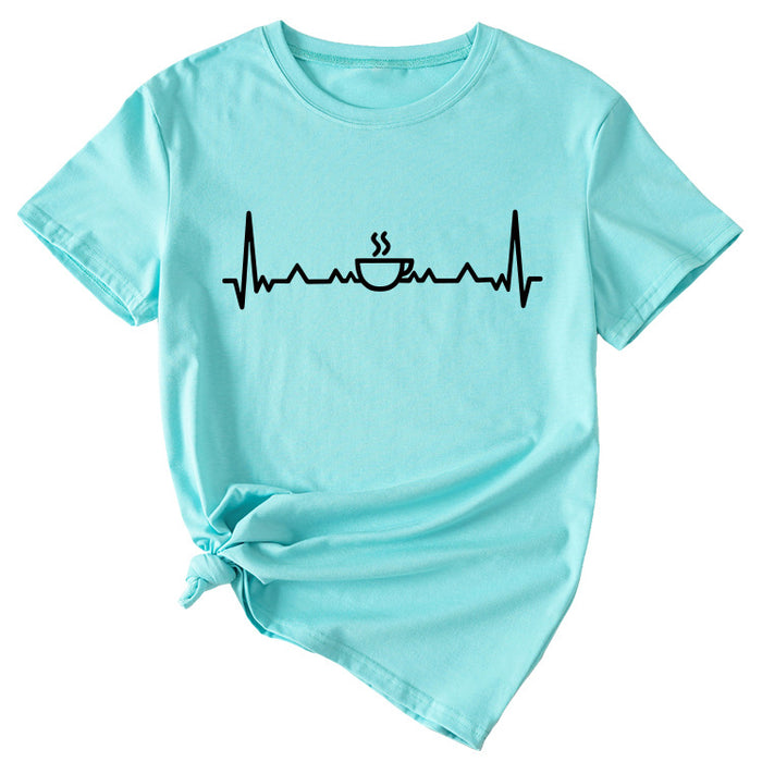 Deep water blue (black font) / S