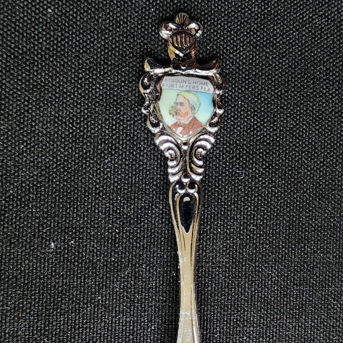 Edison Home Fort Myers Florida Collectible Souvenir Spoon 4.5" (11cm)