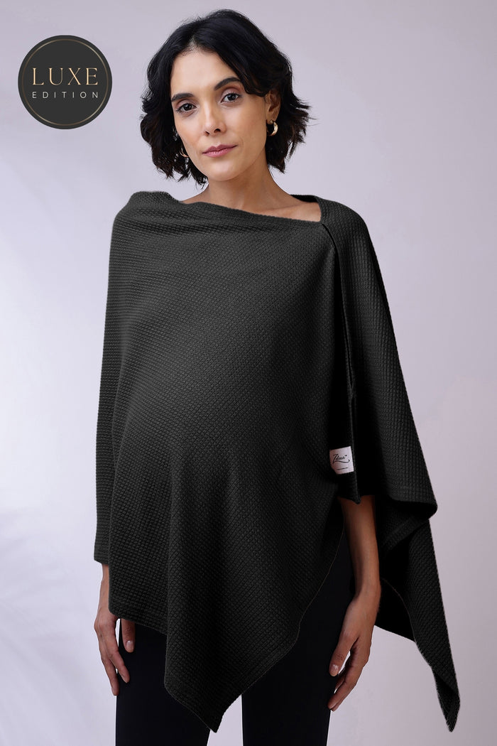 Elena Black Feeding & Nursing Cover for Breastfeeding