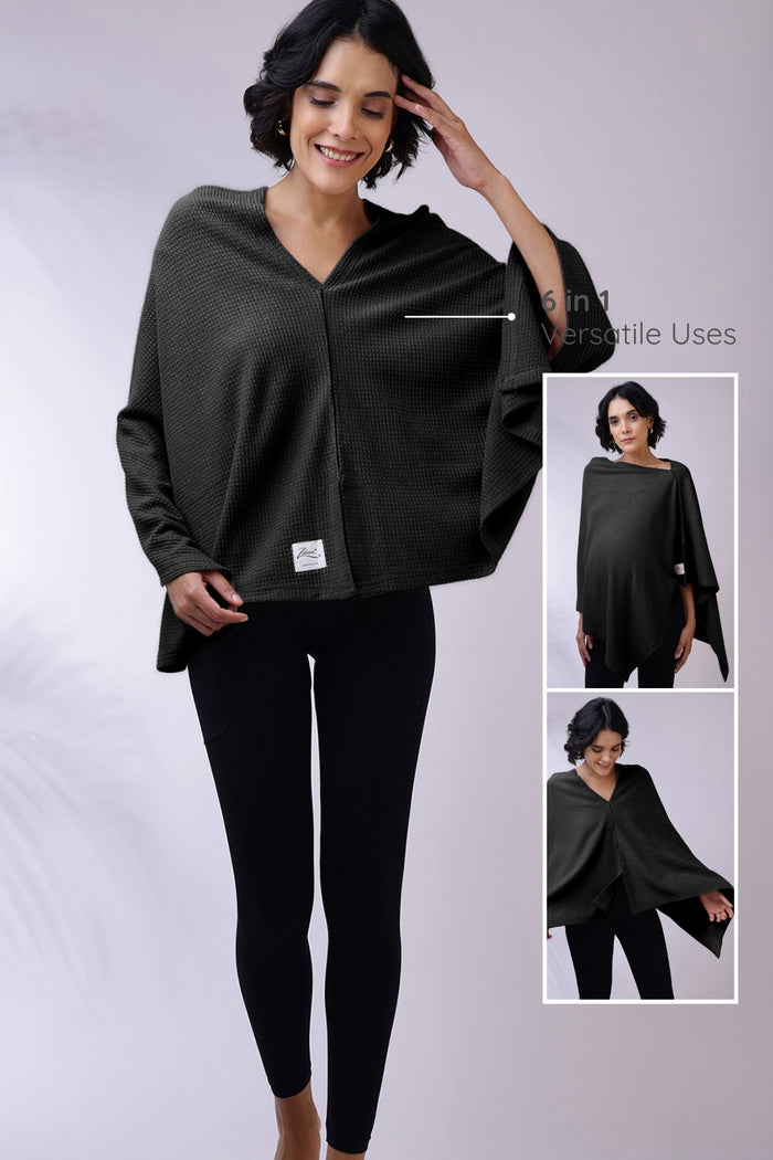 Pregnancy Elena Nursing Cover - Black
