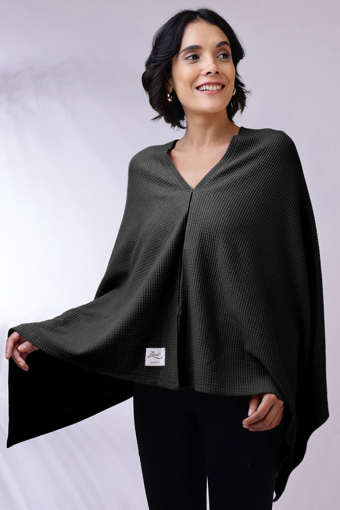 Elena Nursing Cover - Black for Pregnancy