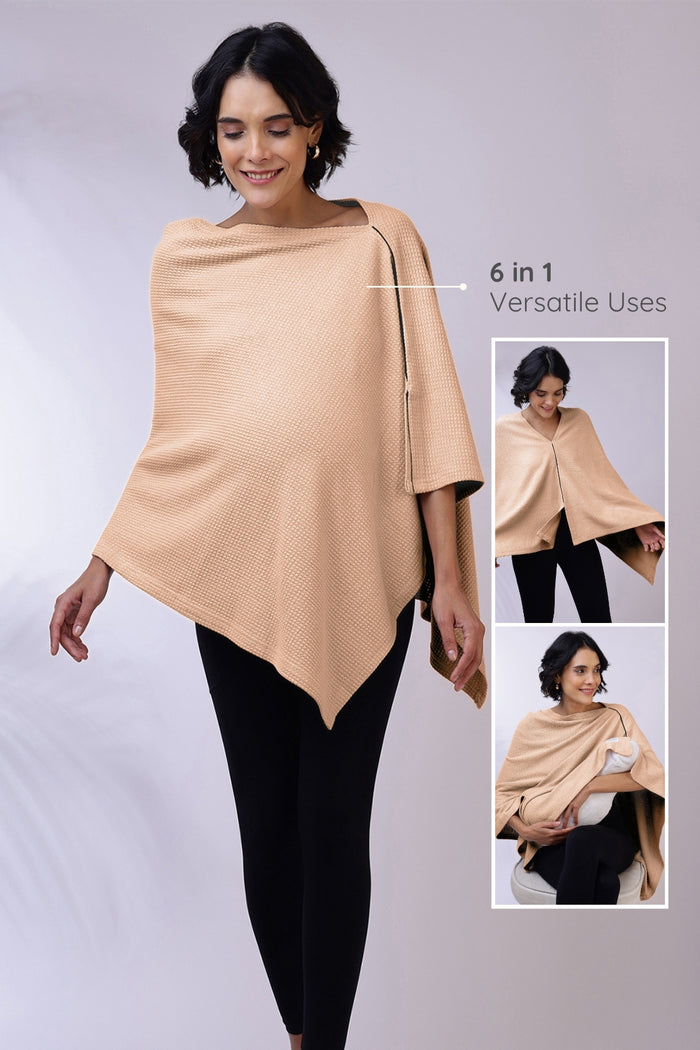 Pregnancy Elena Nursing Cover - Champagne