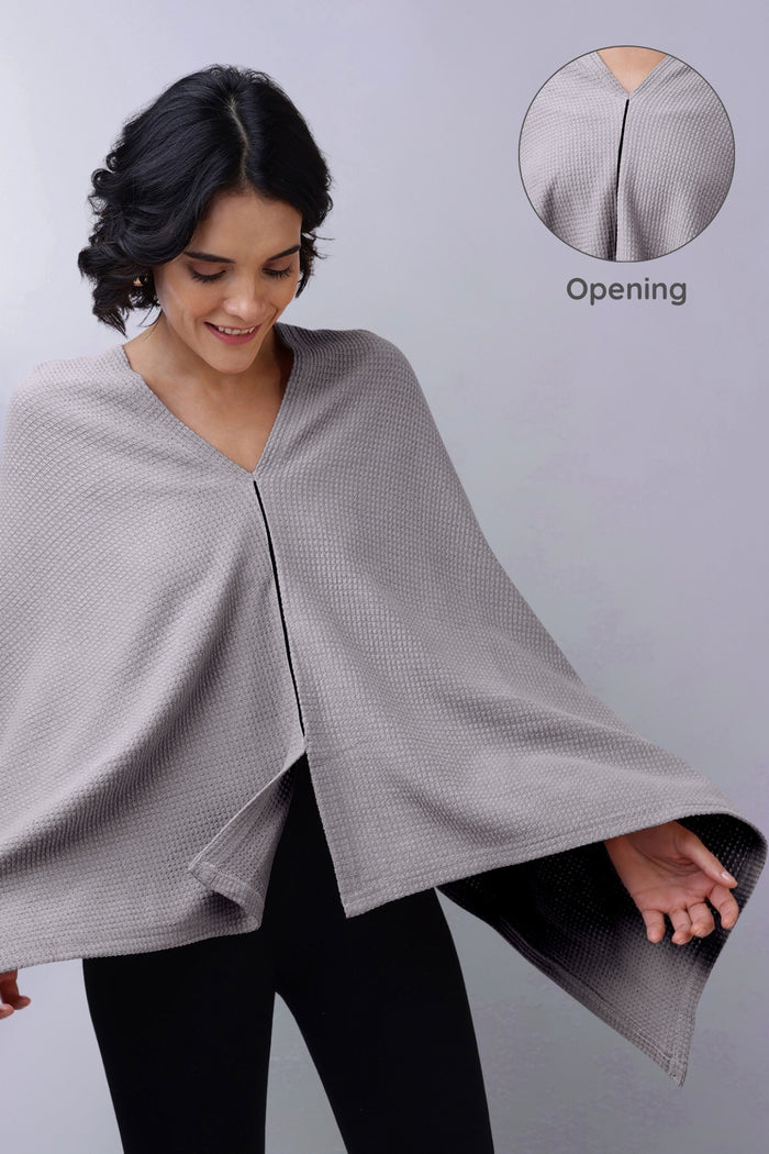 Elena Nursing Cover - Grey