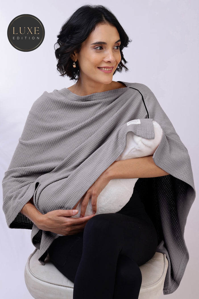 Elena Grey Nursing & Feeding Cover for Breastfeeding