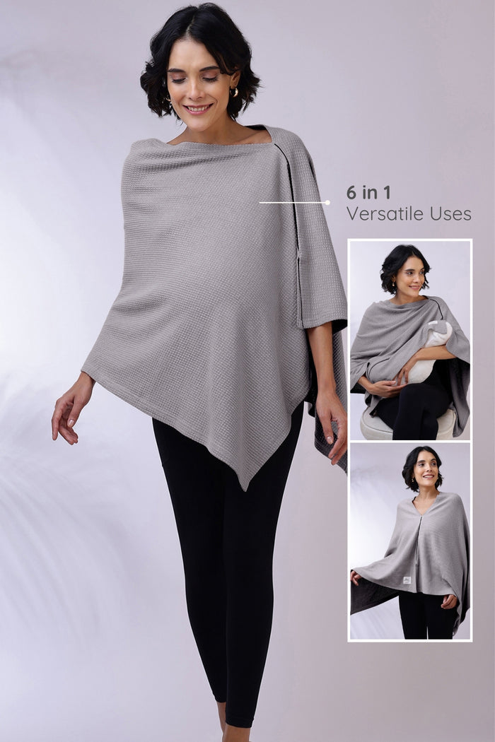 Pregnancy Elena Nursing Cover - Grey