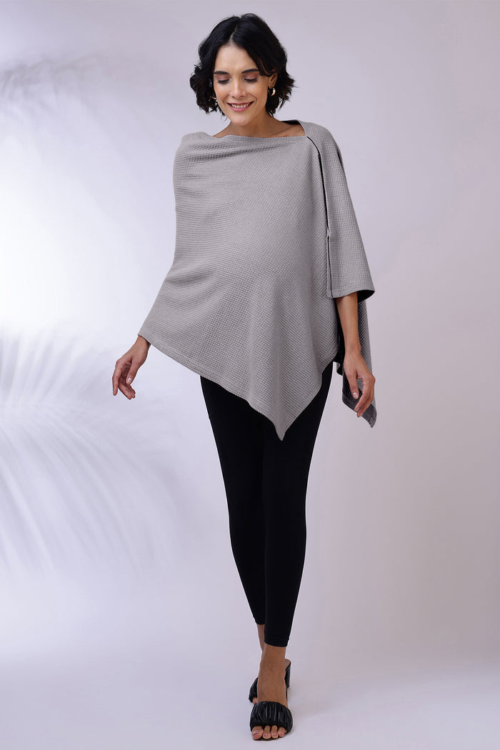 Elena Nursing Cover - Grey for Pregnancy