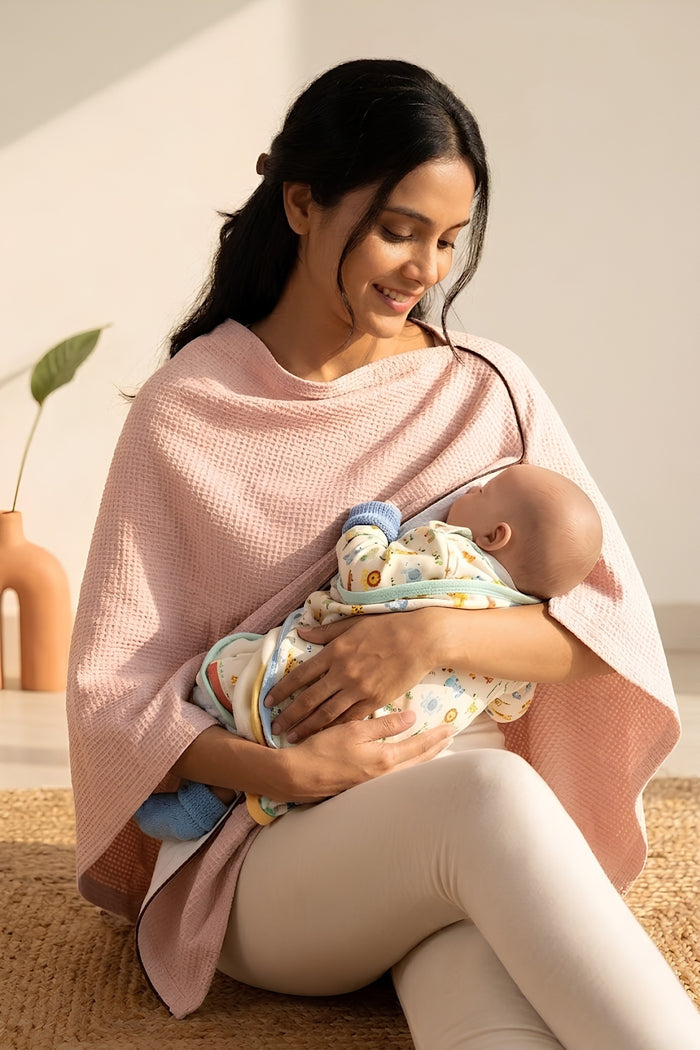 Elena Nursing Cover - Light Pink