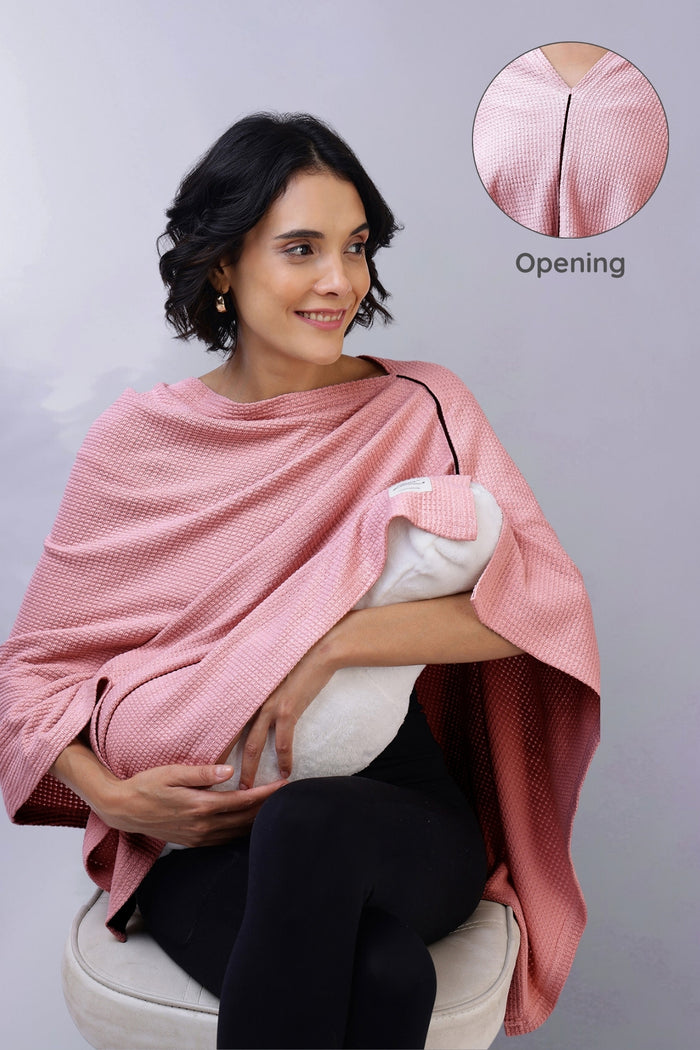 Elena Nursing Cover - Light Pink