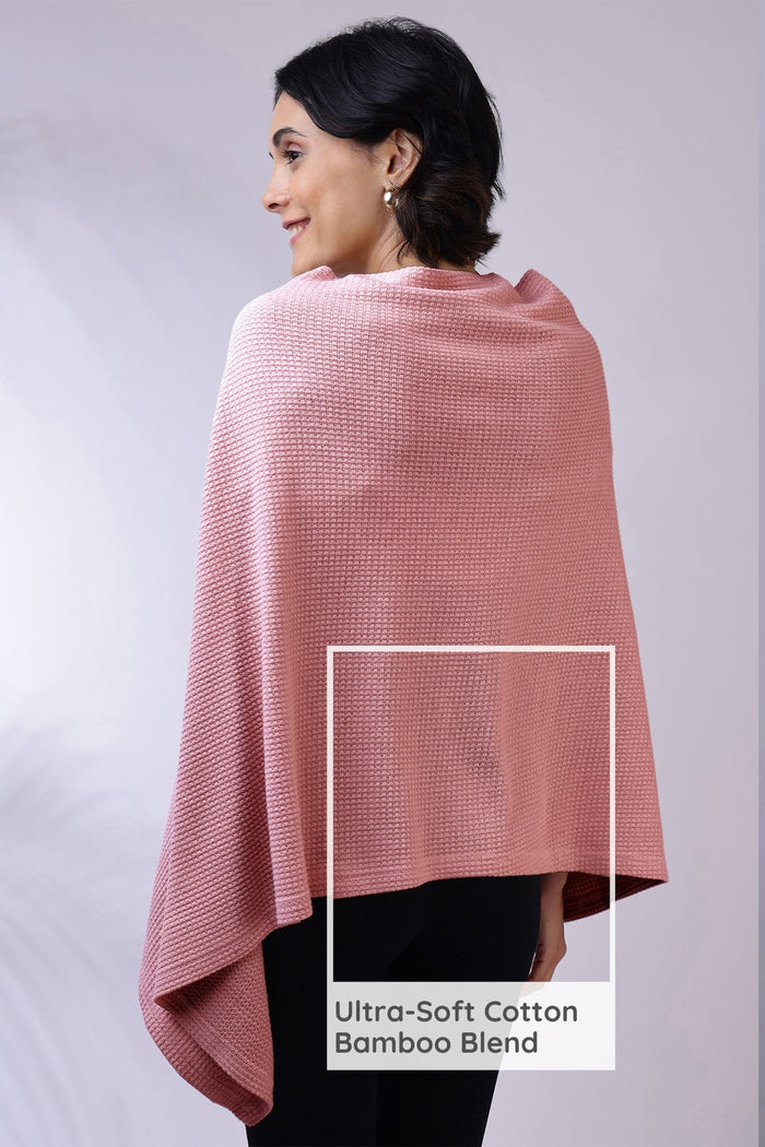 Maternity Elena Nursing Cover - Light Pink
