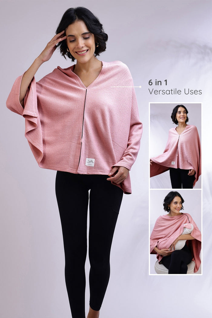 Pregnancy Elena Nursing Cover - Light Pink