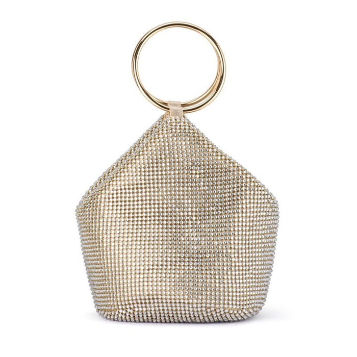 Ellie Crystal Mesh Hand Bag - SODA Fashion Haus