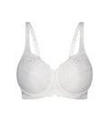 WHITE TRIUMPH EMBROIDERED MINIMISER BRA