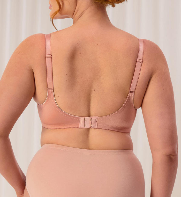 PINK TRIUMPH EMBROIDERED MINIMISER TWIN PACK UNDERWIRED BRA