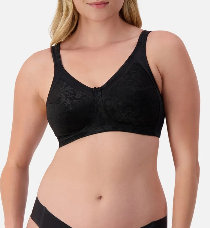 BLACK TRIUMPH ENDLESS COMFORT WIREFREE BRA
