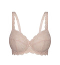 BEIGE TRIUMPH ESSENTIAL LACE BALCONETTE BRA