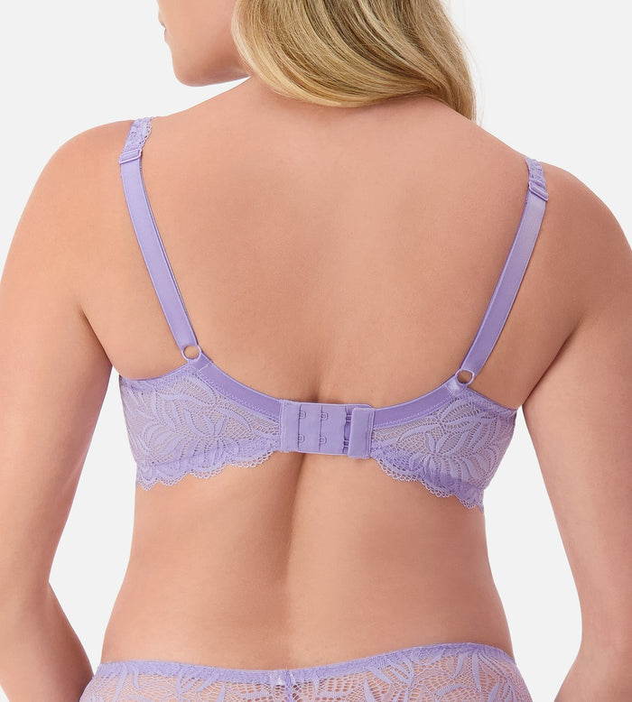 PURPLE TRIUMPH ESSENTIAL LACE BALCONETTE BRA