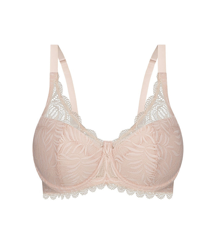 PINK TRIUMPH ESSENTIAL LACE BALCONETTE PADDED BRA