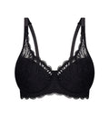 BLACK TRIUMPH ESSENTIAL LACE BALCONETTE PADDED BRA