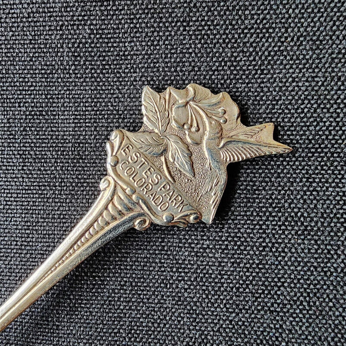 Estes Park Colorado Collectible Souvenir Spoon 5" (12cm) Silver Plated