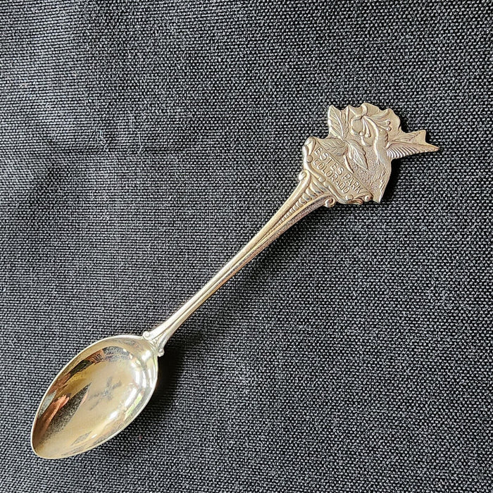 Estes Park Colorado Collectible Souvenir Spoon 5" (12cm) Silver Plated