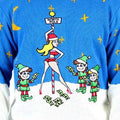 Stripper Pole Ugly Christmas Sweater