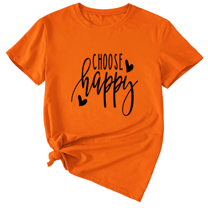 Orange (black font) / S