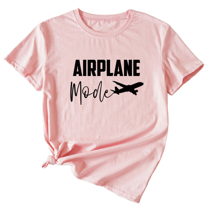 Pink (black font) / S