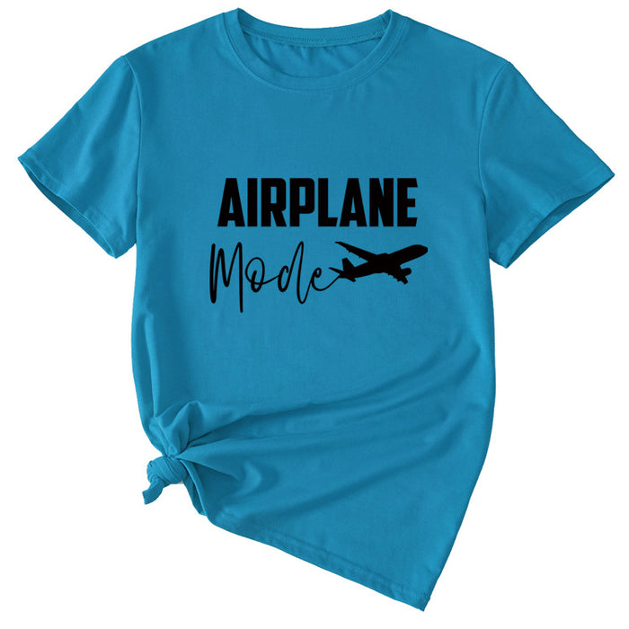 Lake Blue (black font) / S
