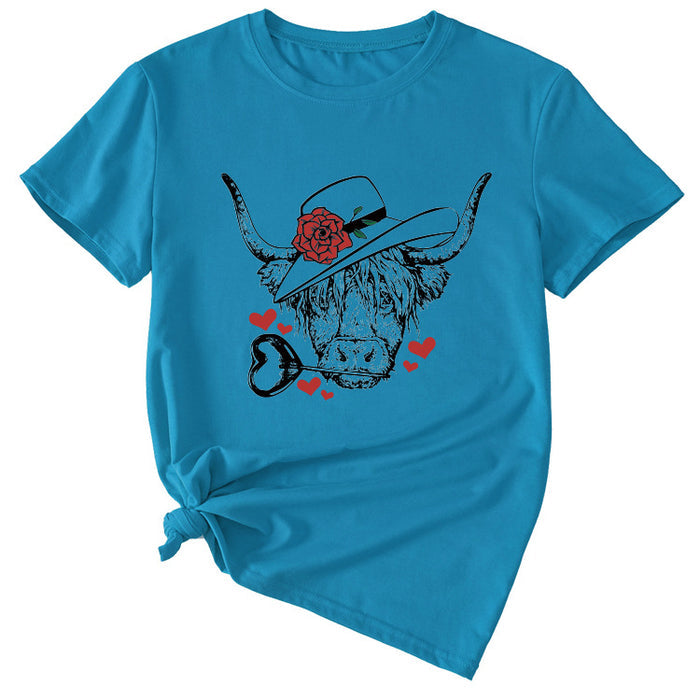 Lake Blue (black font color image) / S