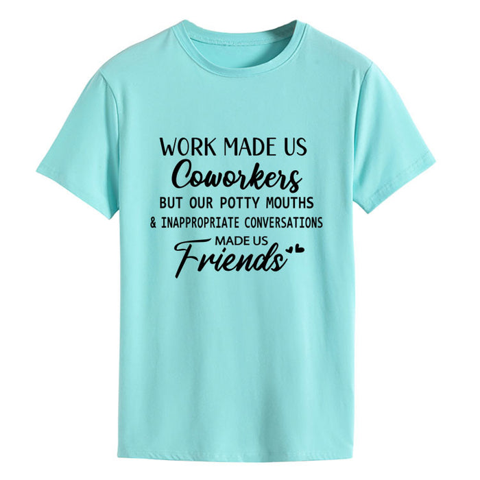 Deep water blue (black font) / S