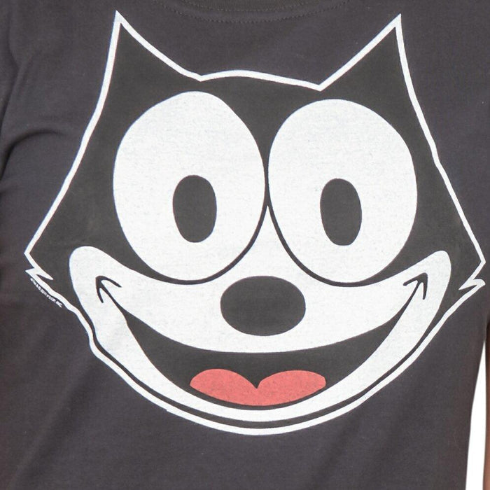 Felix the Cat Face Outline T-shirt-tvso