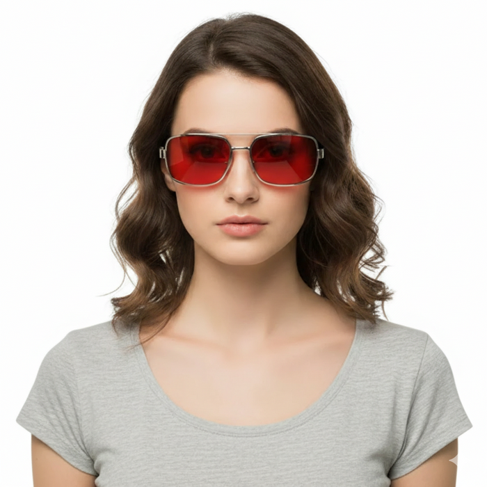 Fight Club Salesman Red Sunglasses