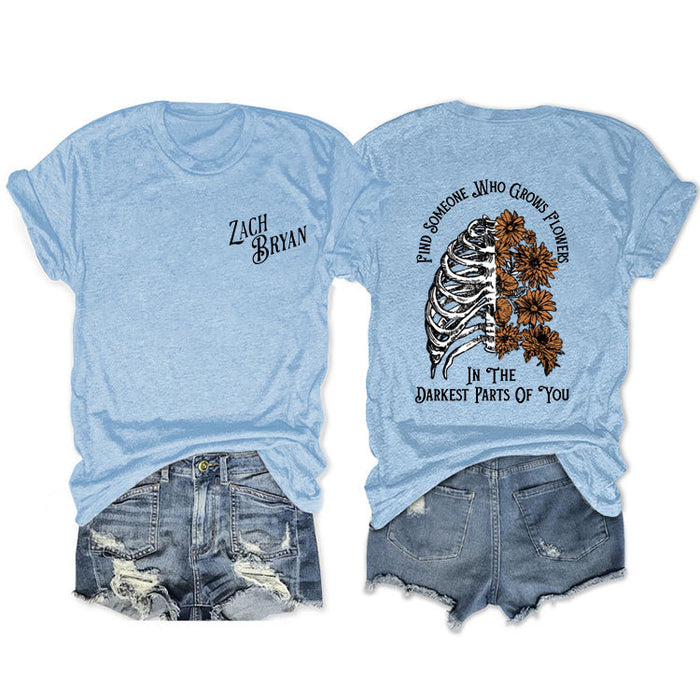Light blue front chest (black color) / S