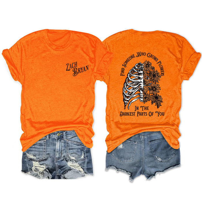 Orange front chest (black color) / S
