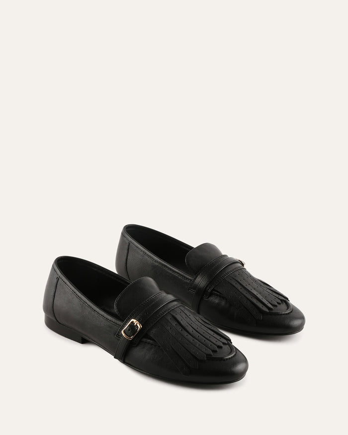 FINLEY LOAFER BLACK LEATHER