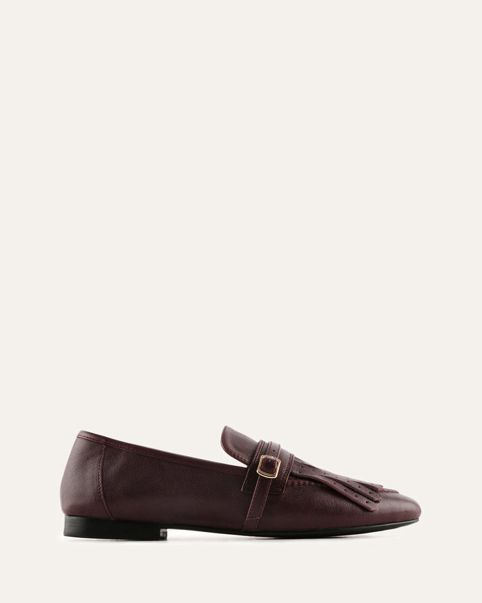 FINLEY LOAFER MERLOT LEATHER