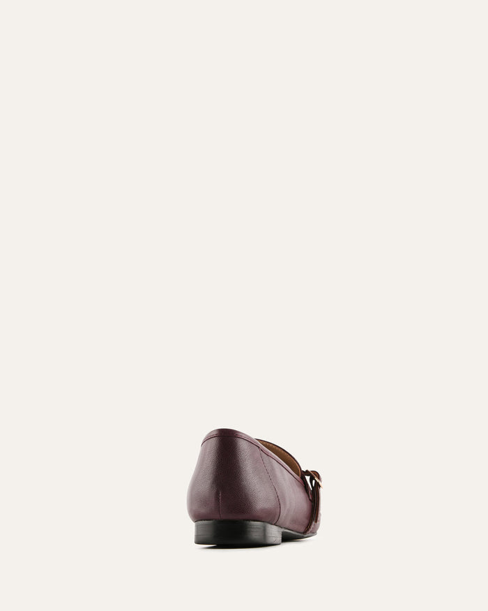 FINLEY LOAFER MERLOT LEATHER