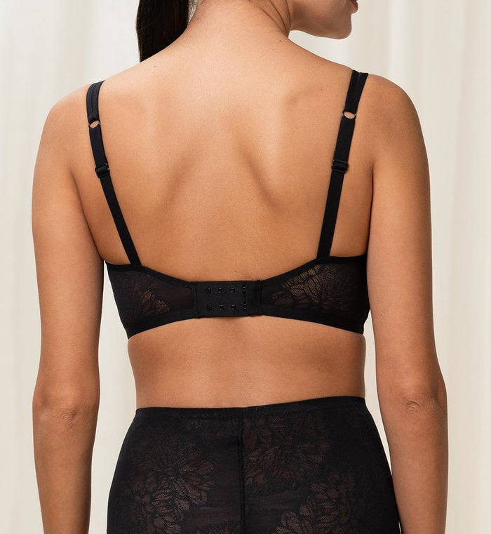 BLACK FIT SMART BRA TOP
