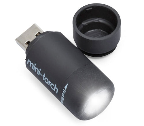 Flashlight: Mini LED with USB Rechargeable (FREE SHIPPING)