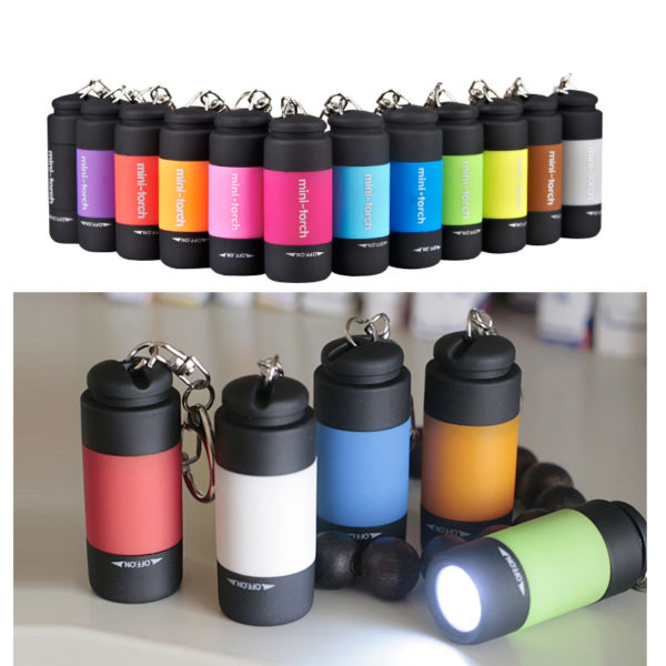 Flashlight: Mini LED with USB Rechargeable (FREE SHIPPING)