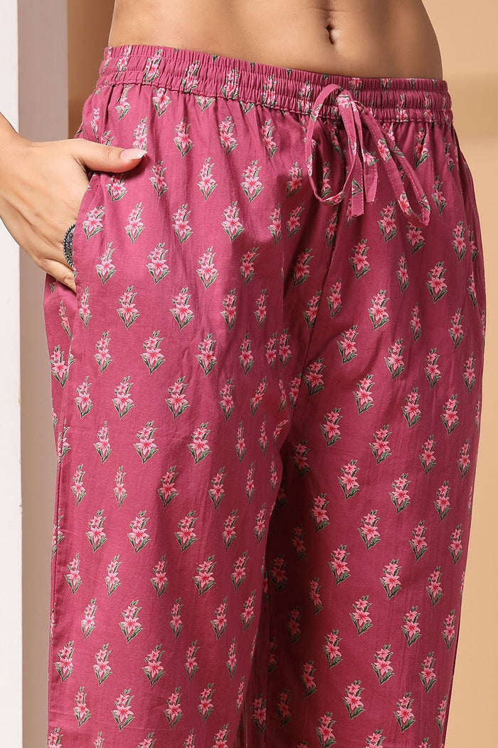 Floral Whisper Maternity Kurta Ensemble - House Of Zelena™