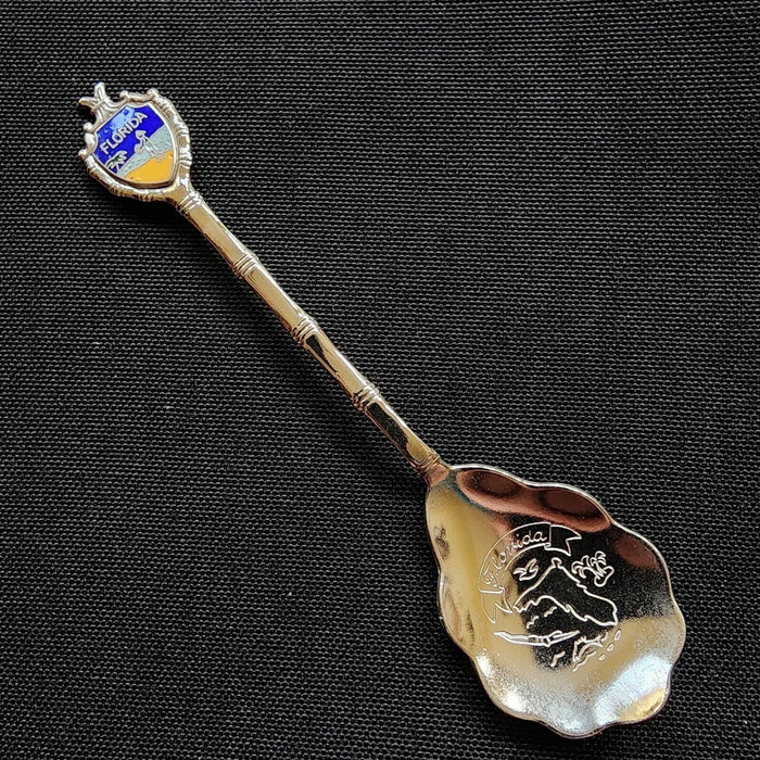Florida Sunshine State Collectible Travel Souvenir Spoon 5" (12 cm) Sand Beaches