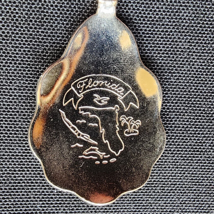 Florida Sunshine State Collectible Travel Souvenir Spoon 5" (12 cm) Sand Beaches