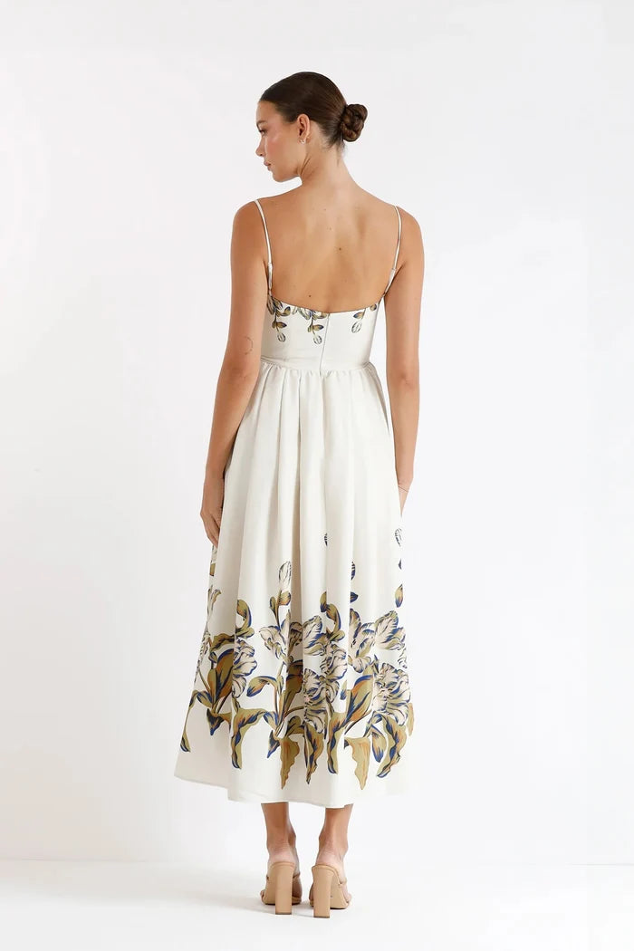 Flourish Flared Midi - SODA Fashion Haus