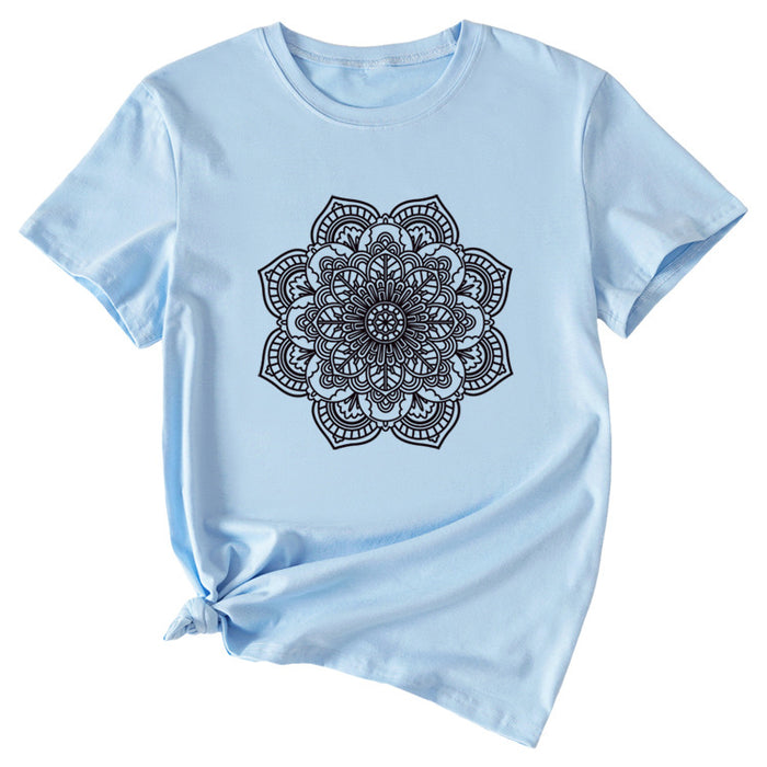 Light blue (color picture with black characters) / S